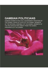 Gambian Politicians