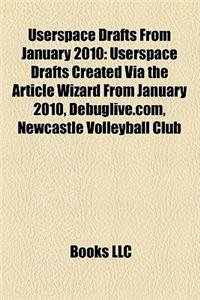 Userspace Drafts from January 2010