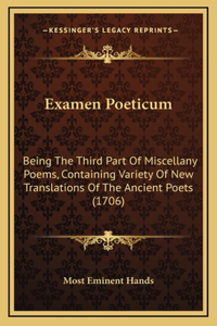 Examen Poeticum