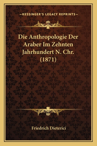 Anthropologie Der Araber Im Zehnten Jahrhundert N. Chr. (1871)