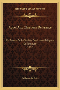 Appel Aux Chretiens De France