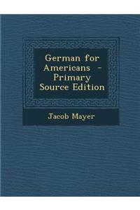 German for Americans