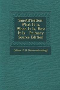 Sanctification