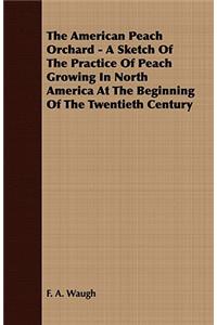 American Peach Orchard - A Sketch of the Practice of Peach Growing in North America at the Beginning of the Twentieth Century