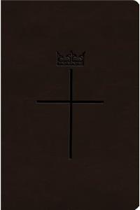 ESV Value Compact Bible (Trutone, Deep Brown, Royal Cross Design)
