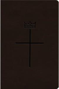 ESV Value Compact Bible (Trutone, Deep Brown, Royal Cross Design)