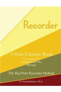 3-Note Exercise Book