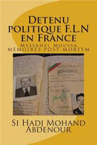 Detenu politique F.L.N en France