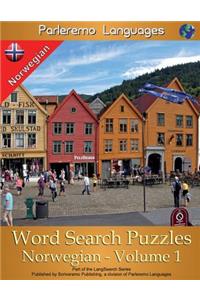 Parleremo Languages Word Search Puzzles Norwegian - Volume 1