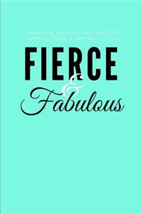 Food and Exercise Journal 2016 Weekly Food & Workout Diary