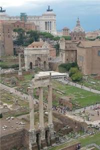 Ruins of Roman Forum of Caesar, Rome, Italy Journal