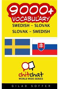 9000+ Swedish - Slovak Slovak - Swedish Vocabulary