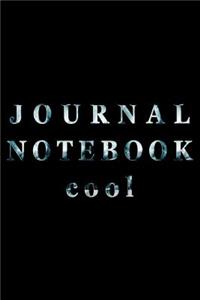 Journal Notebook Cool