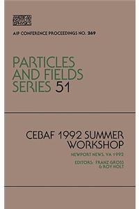 Ceraf 1992 Summer Workshop