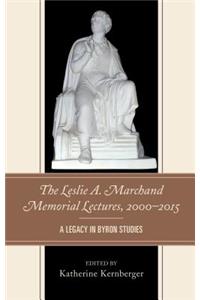 Leslie A. Marchand Memorial Lectures, 2000-2015