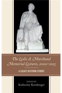 Leslie A. Marchand Memorial Lectures, 2000-2015