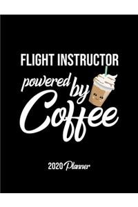 Flight Instructor Powered By Coffee 2020 Planner