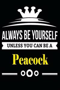 Always be Yourself Unless you Can Be A Peacock