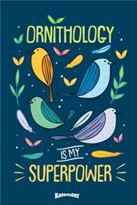 Mein Farbenfroher Ornithologen Kalender
