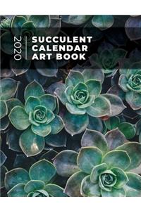 Succulent Calendar Art Book