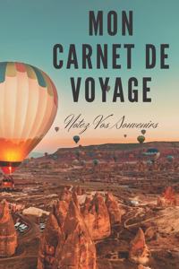 Mon Carnet De Voyage Notez Vos Souvenirs