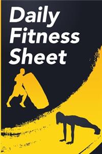 Daily Fitness Sheet