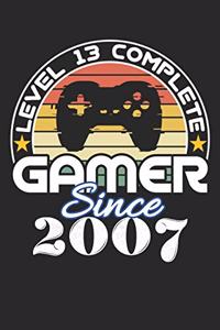 Level 13 complete Gamer since 2007