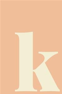 k - Wellness Journal