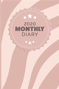 2020 Monthly Diary