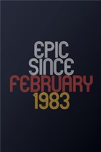 Epic Since February 1983