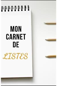 Mon Carnet de Listes