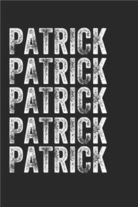 Name PATRICK Journal Customized Gift For PATRICK A beautiful personalized