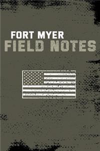 Camp Myer Field Notes