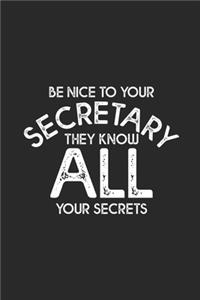 Be Nice To Your Secretary... They All Know Your Secrets