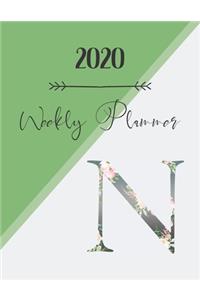 2020 Weekly Planner N