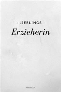 Lieblings Erzieherin Notizbuch