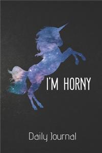 I'm Horny Daily Journal