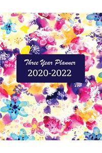 2020-2022 Three Year Planner