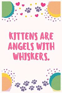 Kittens are angels with whiskers