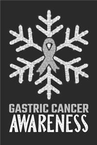 Gastric Cancer Awareness: Christmas Snowfall College Ruled Gastric Cancer Awareness Journal, Diary, Notebook 6 x 9 inches with 100 Pages