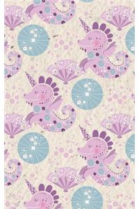 Japanese Dragon Unicorns Notebook