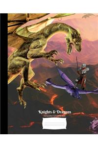 Knights & Dragons Composition & Drawing Book