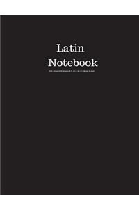 Latin Notebook 200 Sheet/400 Pages 8.5 X 11 In.-College Ruled