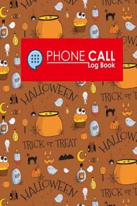 Phone Call Log Book