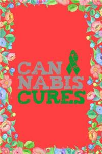 Cannabis Cures THC 420 CBD Journal Notebook