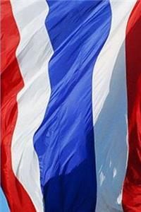 Thailand Flag Journal Golding Flag Series