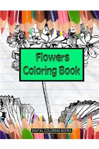 Flowers Coloring Book