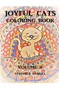 Joyful Cats Coloring Book