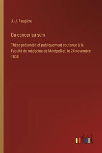 Du cancer au sein