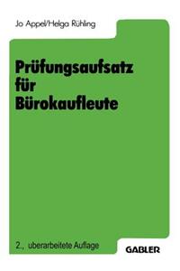 Prüfungsaufsatz Für Bürokaufleute